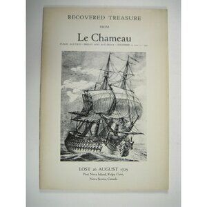 Parke Bernet Recovered Treasure Auction Catalog Le Chameau 1971 Coins Artifacts